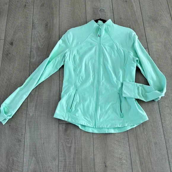 Lululemon Athletica turquoise Forme Full zip sweatshirt, 12 - Picture 1 of 4